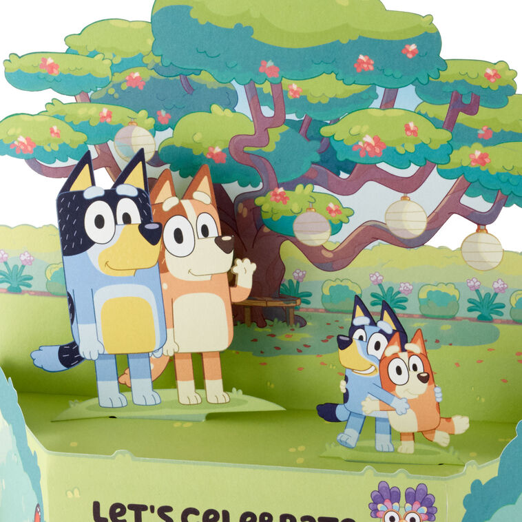 Bluey Day Full of Good Memories Pop-Up Card, , large image number 4