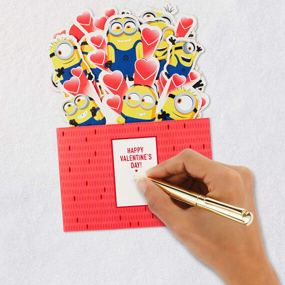 Minions One in a Minion 3D Pop-Up Valentine's Day Card, , large image number 6