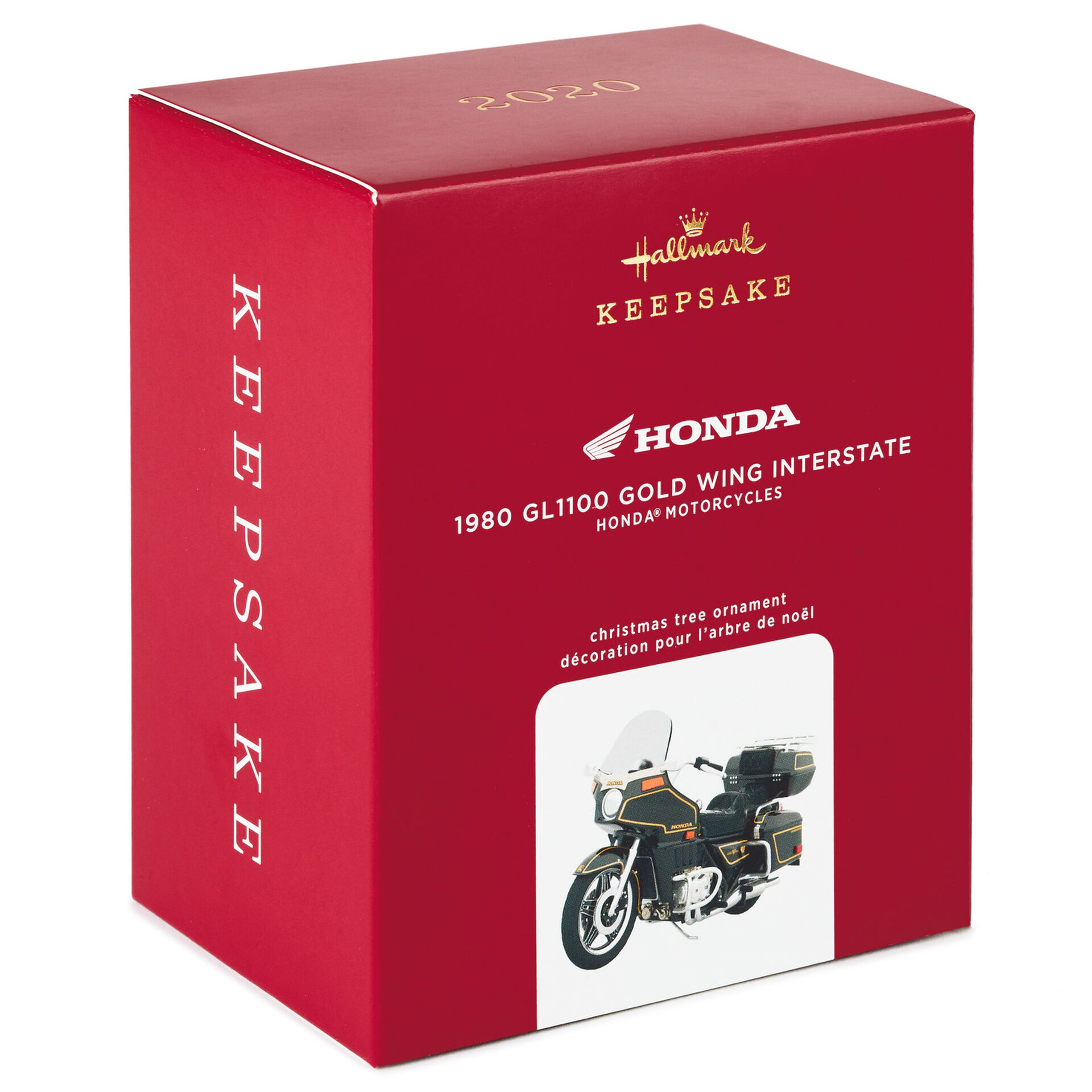 Honda Motorcycles 1980 Gl1100 Gold Wing Interstate 2020 Metal Ornament Keepsake Ornaments Hallmark