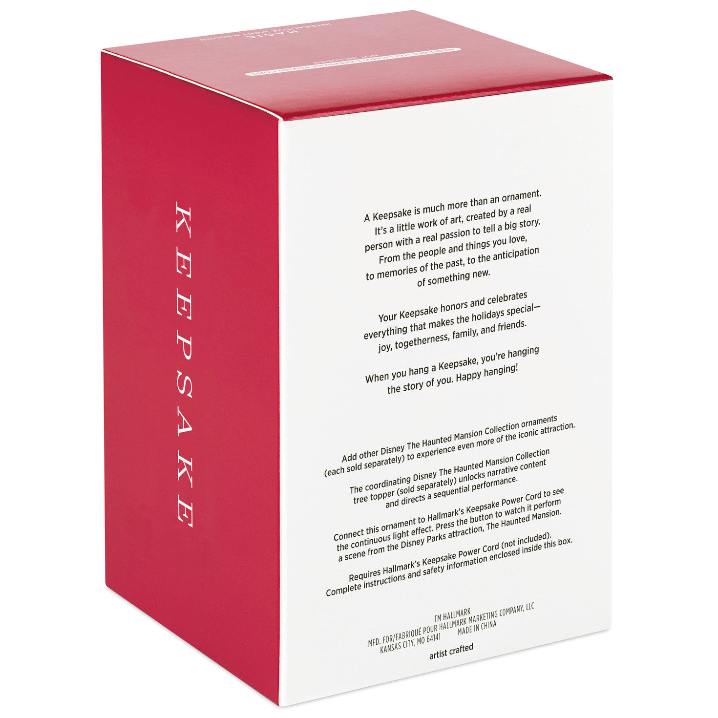 Haunted Mansion Madame Leota Keepsake Ornament package back image number 7