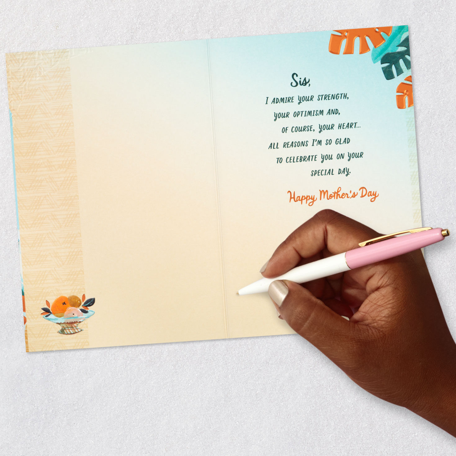 You Always Put Family First Mother's Day Card for Sister, , large image number 6