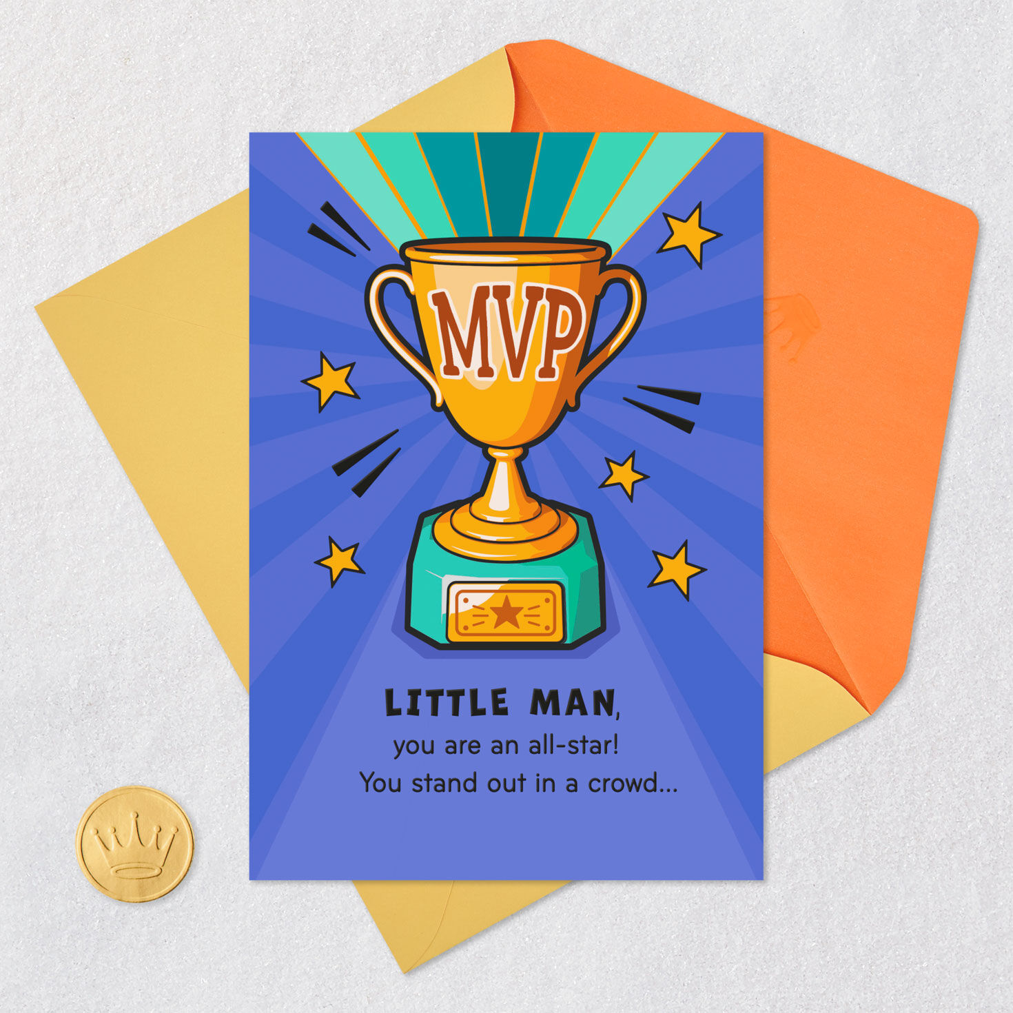 You're Our MVP Birthday Card for Boy, , large image number 5