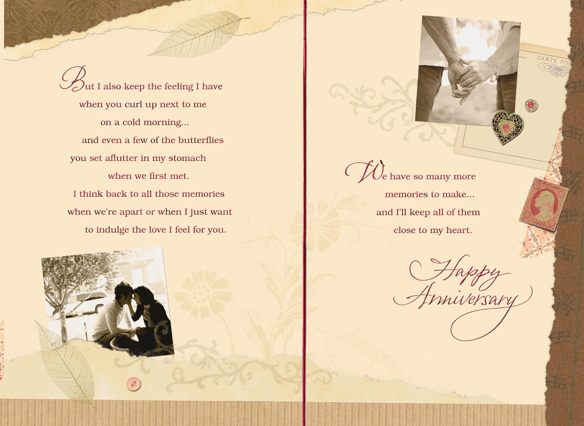 Scrapbook of Memories Anniversary Card for Husband