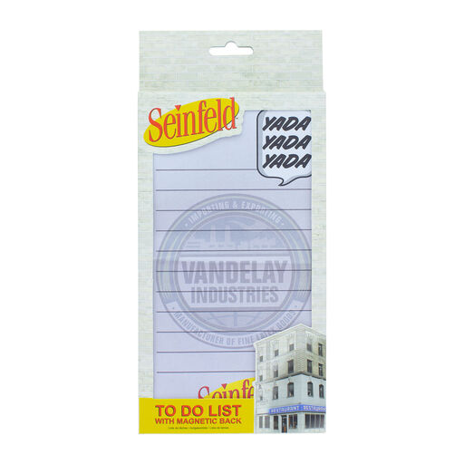 Seinfeld To-Do List Note Pad, 