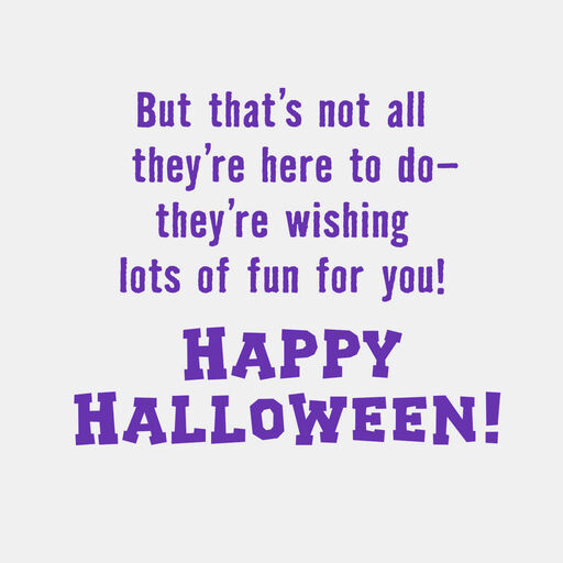Disney Mickey Mouse Haunted House Halloween Card, 