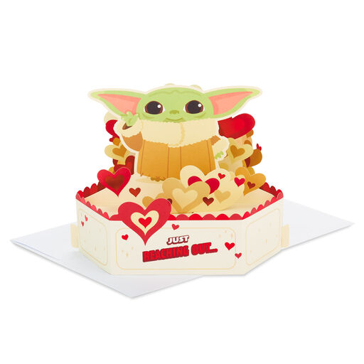 Star Wars: The Mandalorian™ The Child™ 3D Pop-Up Valentine's Day Card, 