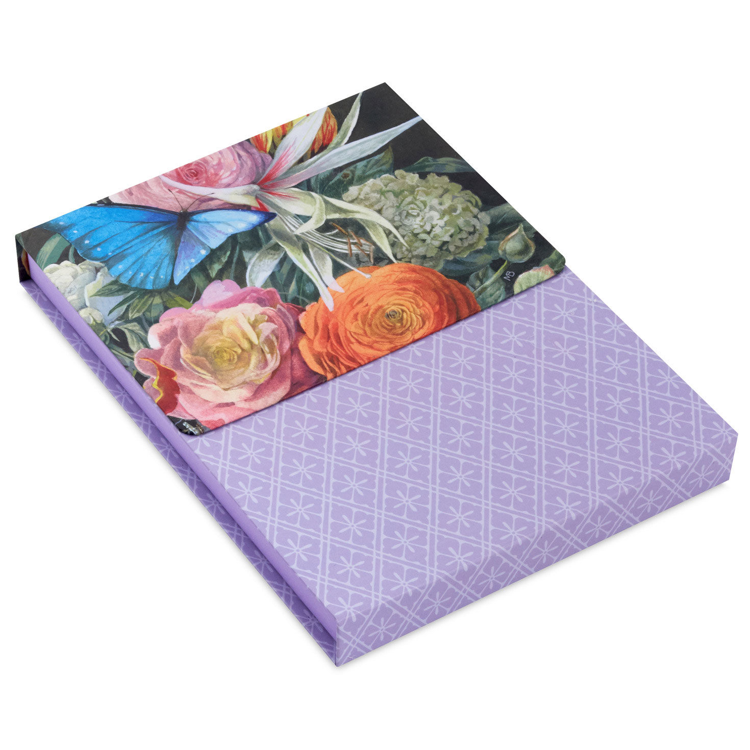 Marjolein Bastin Butterfly and Blooms Stationery Set, 40 Sheets