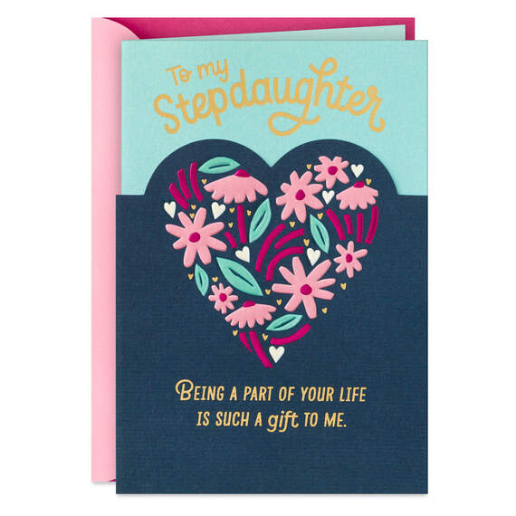 So Happy To Know You Birthday Card for Stepdaughter