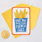 3.25" Mini Love You More Than French Fries Blank Love Card, , large image number 5