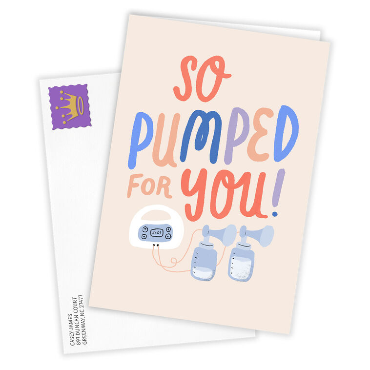 Pumped Greeting Card Pumped Greeting Card