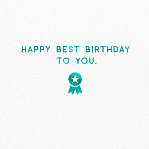 The Best People Birthday Card, 