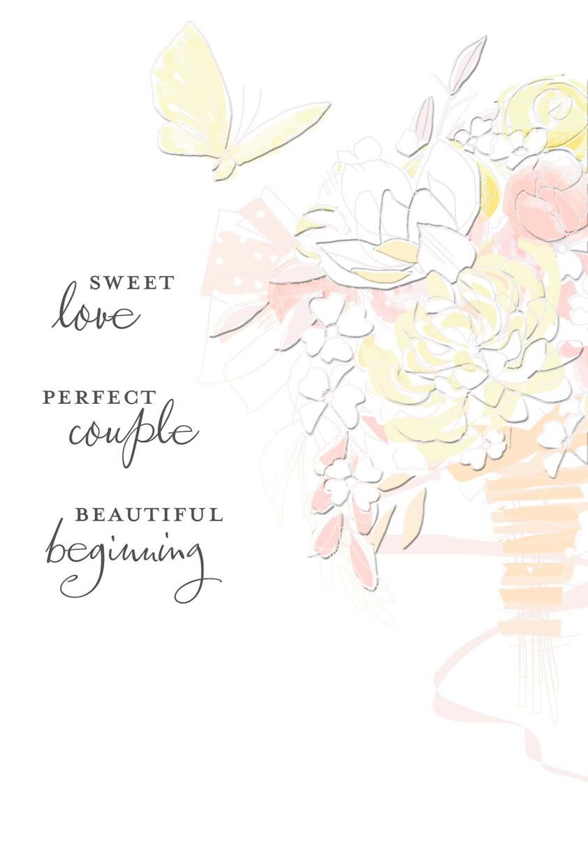 Sweet Love Wedding Card