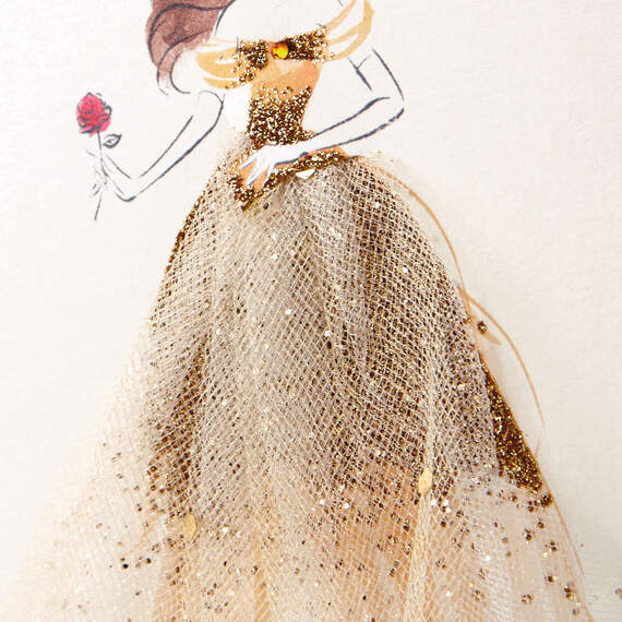 Disney Princess Belle Dreams Come True Birthday Card, , large image number 4