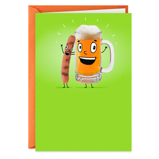 Frank and Stein Funny Halloween Card, 