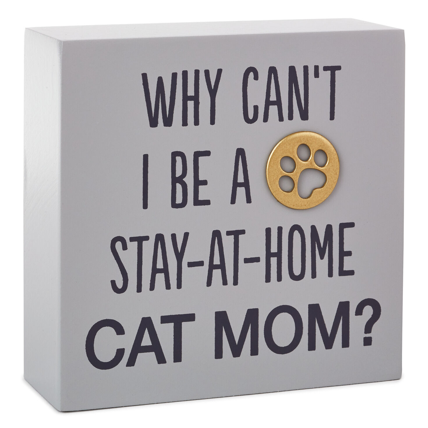 Busy Being a Cat Mama Wood Carved Sign