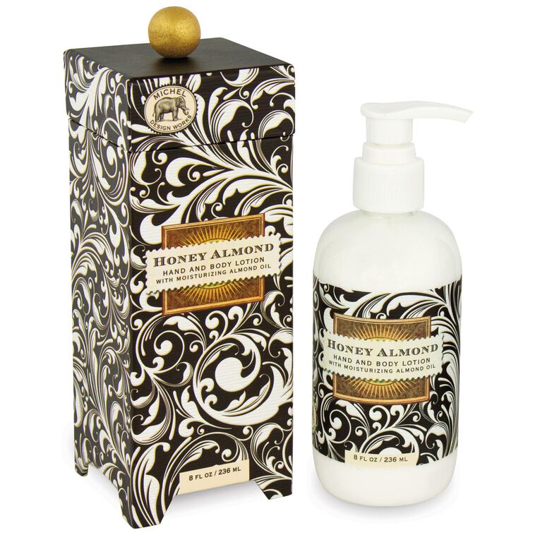 Honey Almond Scented Hand and Body Lotion, 8 oz.