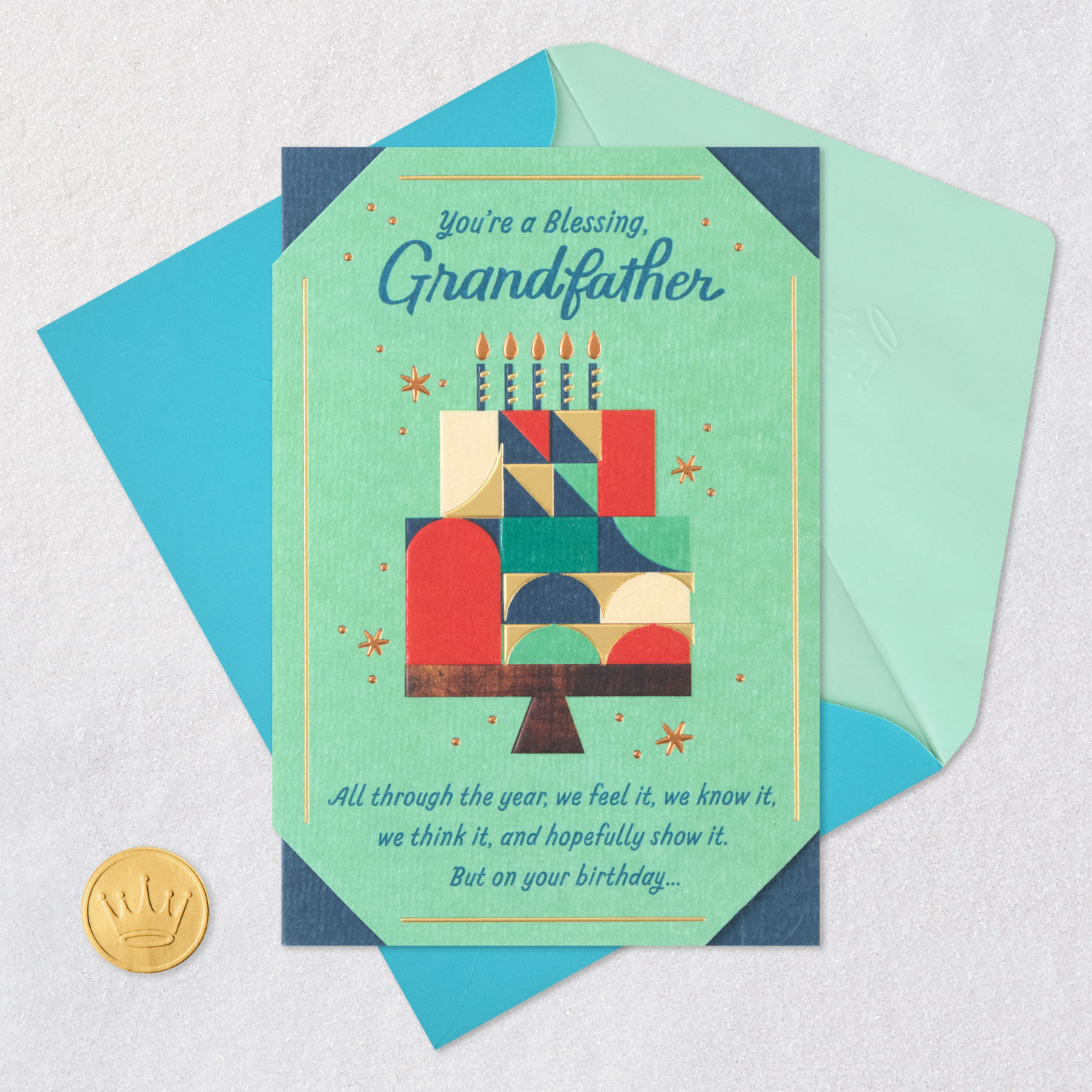 You're a Blessing Religious Birthday Card for Grandfather for only USD 6.59 | Hallmark