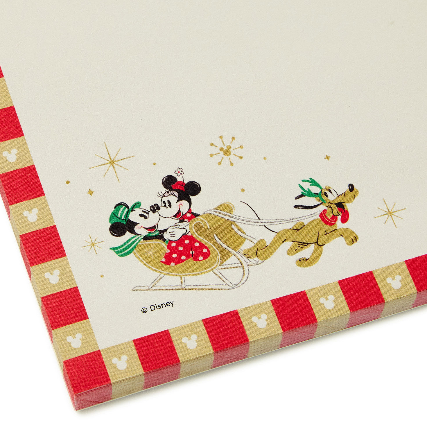 Mickey Mouse Holiday Note Pad Trio upclose view image number 5
