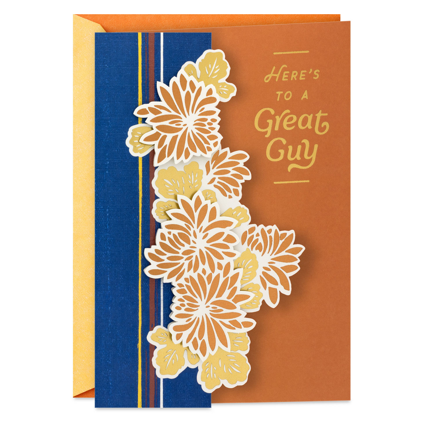 Here's to a Great Guy Birthday Card for Him