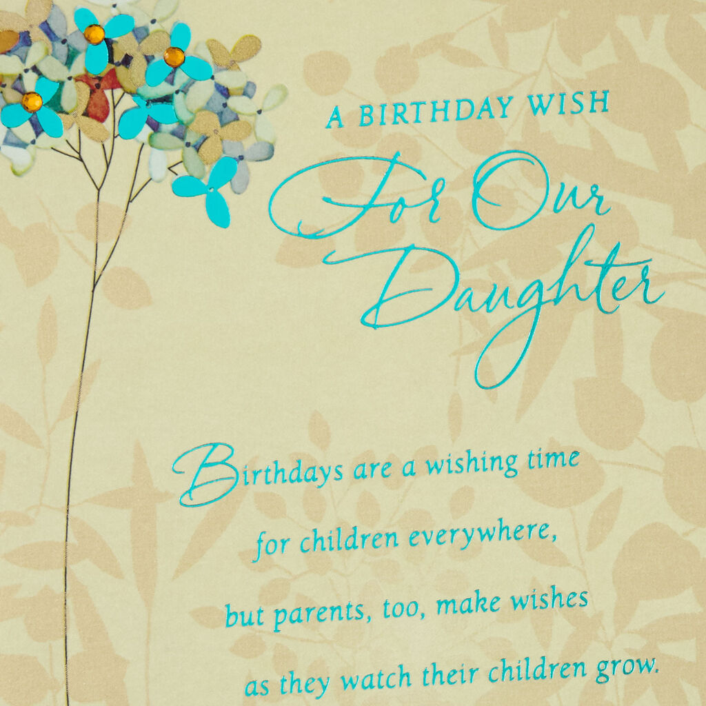 Wishes For Our Daughter Birthday Card Greeting Cards Hallmark