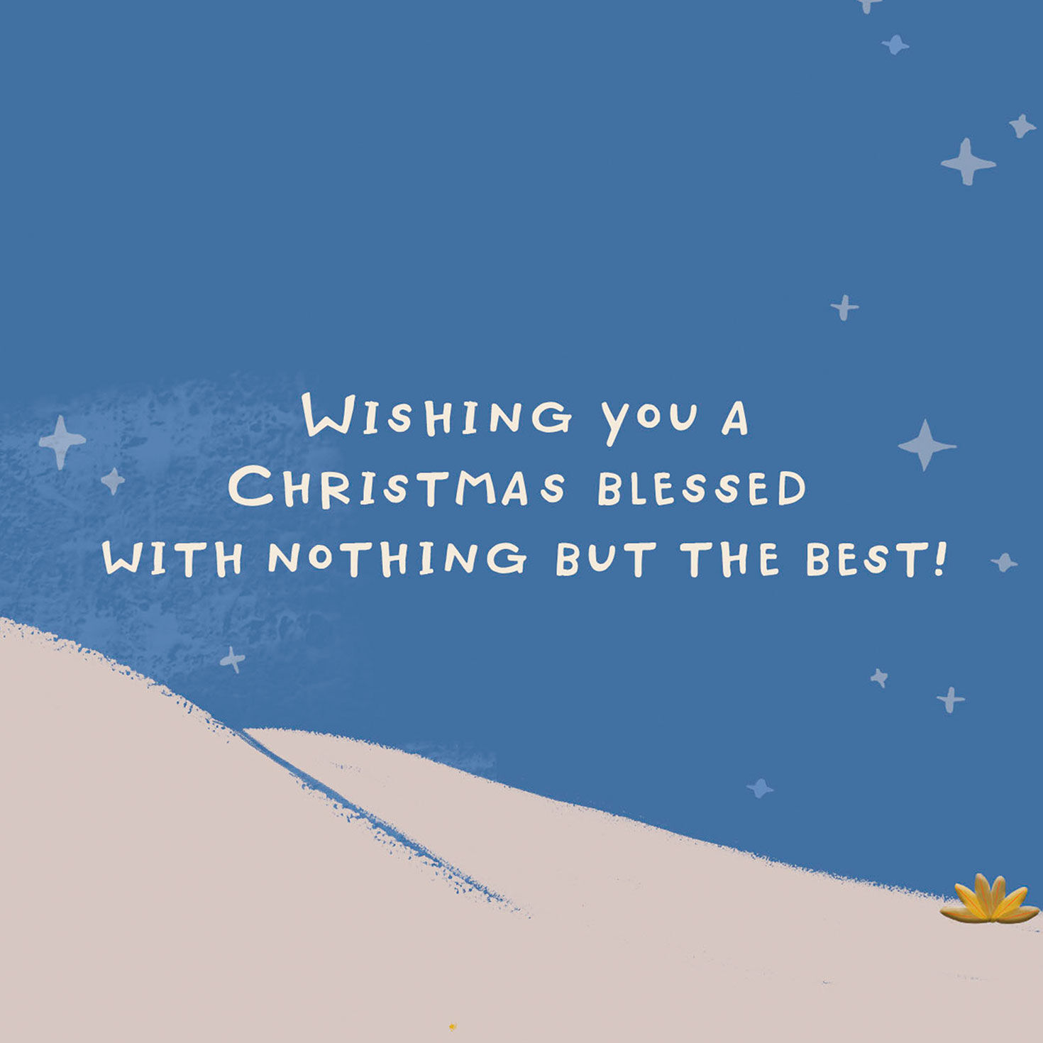 Manger Scene Christmas Card for Godfather Sentiment image number 3