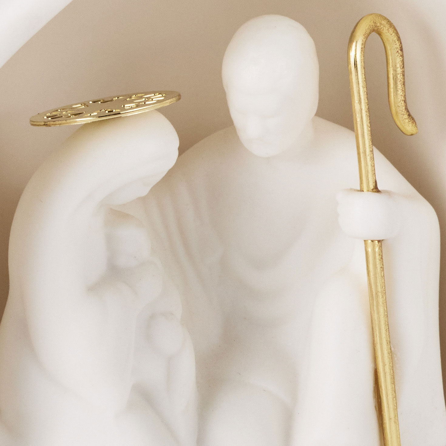 Holy Family Porcelain Mini Figurines upclose detail image number 4