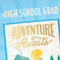 Adventure Awaits High School Graduation Card With Decal, , large image number 4