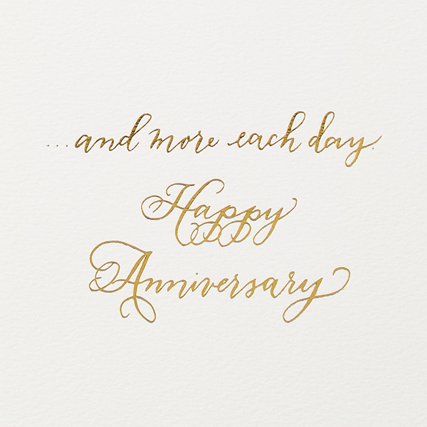 Love You More Anniversary Card for only USD 8.59 | Hallmark