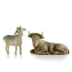 Willow Tree® Ox & Goat Nativity Figurines - Figurines - Hallmark