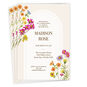 Colorful Wildflowers Bridal Shower Invitation, , large image number 1