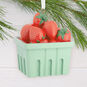 Strawberries Christmas Ornament hanging on tree image number 2