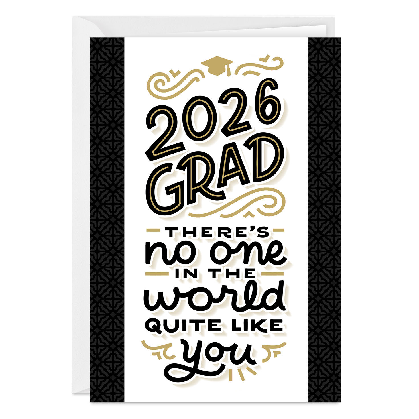 No One in the World Like You 2026 Custom Graduation Card