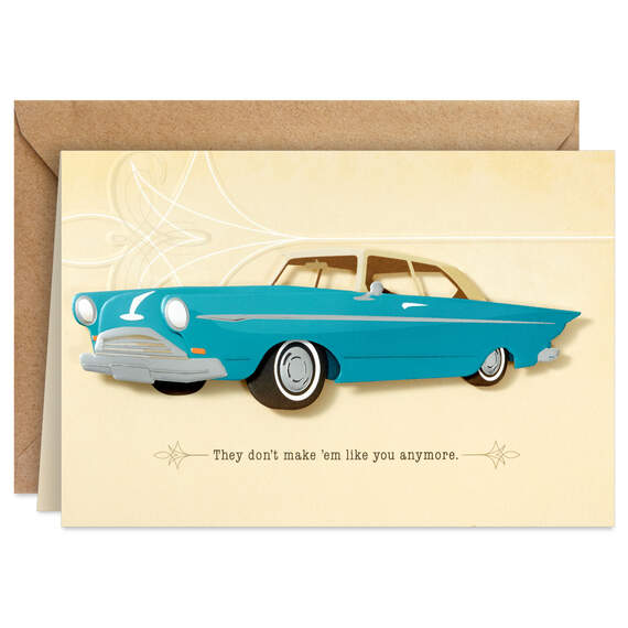 You're a Classic Vintage Car Father's Day Card