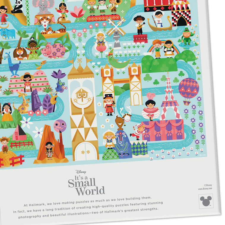 Disney It's a Small World Map 1000-Piece Jigsaw Puzzle, , large image number 6