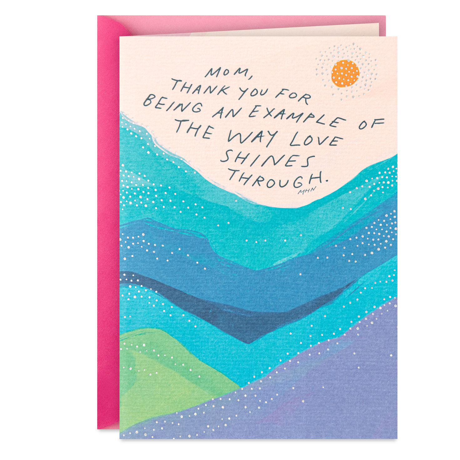 Morgan Harper Nichols Your Love Shines Through Mother's Day Card for Mom