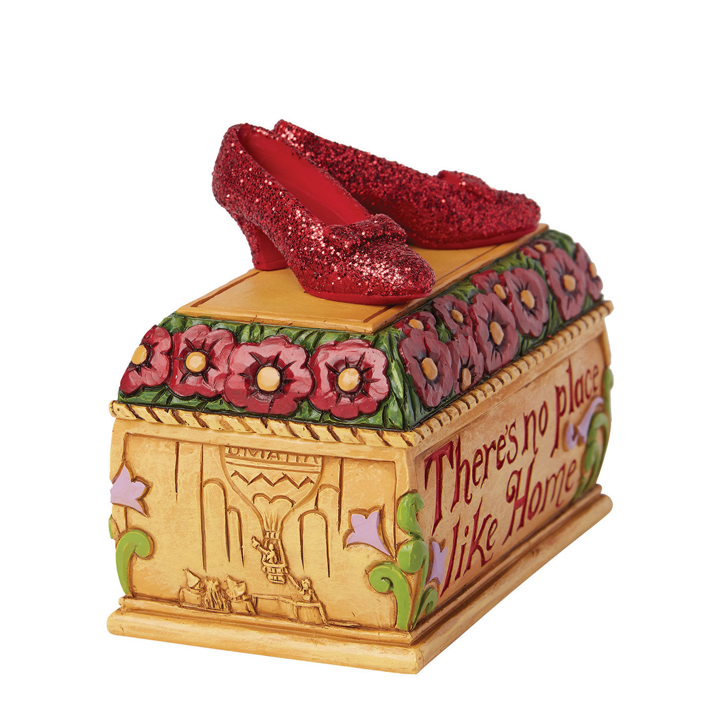 Jim Shore The Wizard of Oz Ruby Slippers Trinket Box, 3.5", , large image number 3