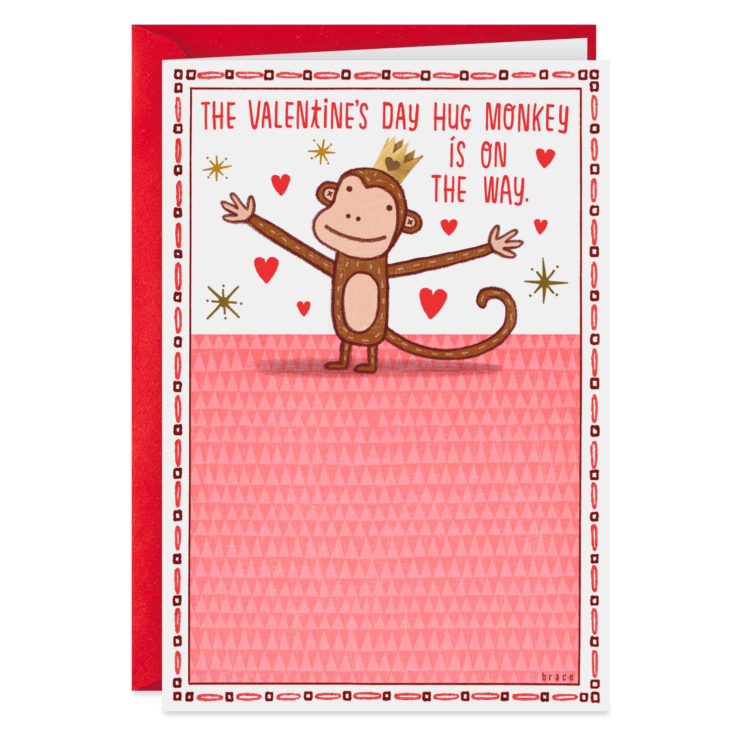 Hug Monkey Funny Valentine's Day Card for only USD 3.49 | Hallmark