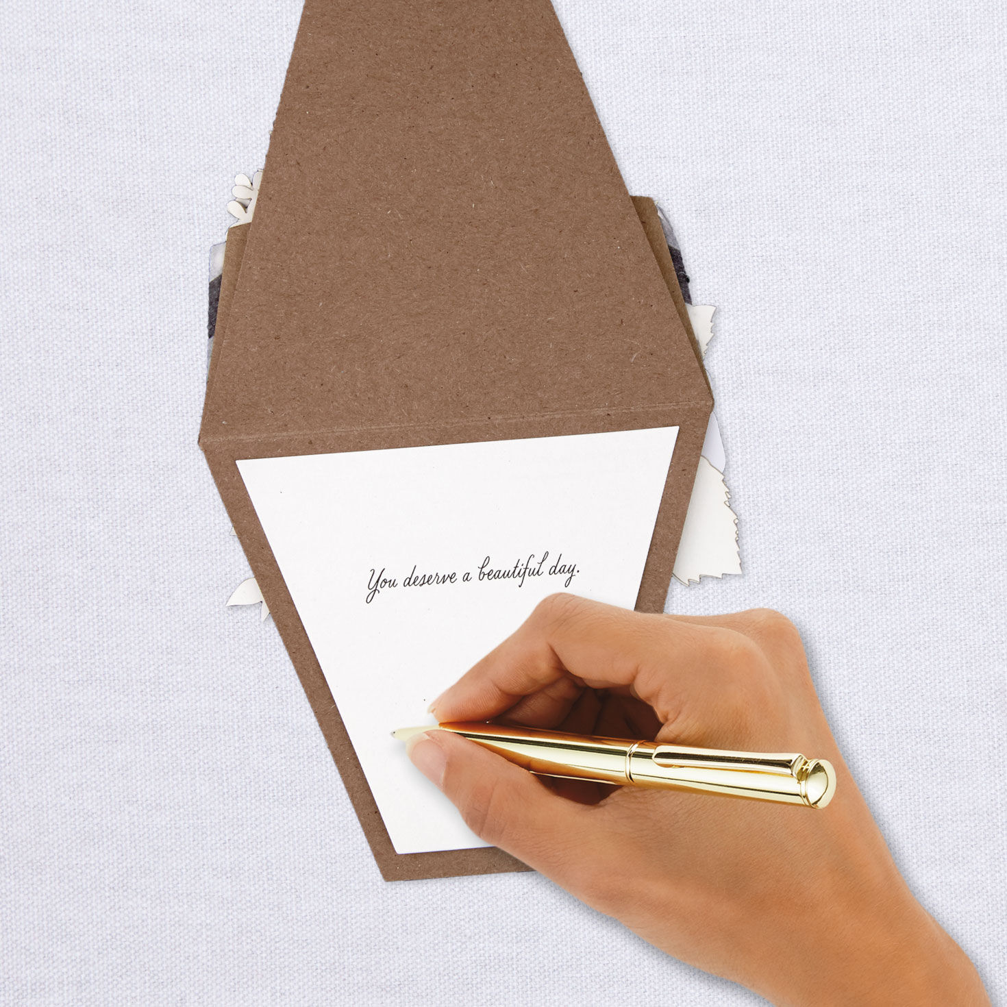 Flower Bouquet Beautiful Day Birthday Card, , large image number 6