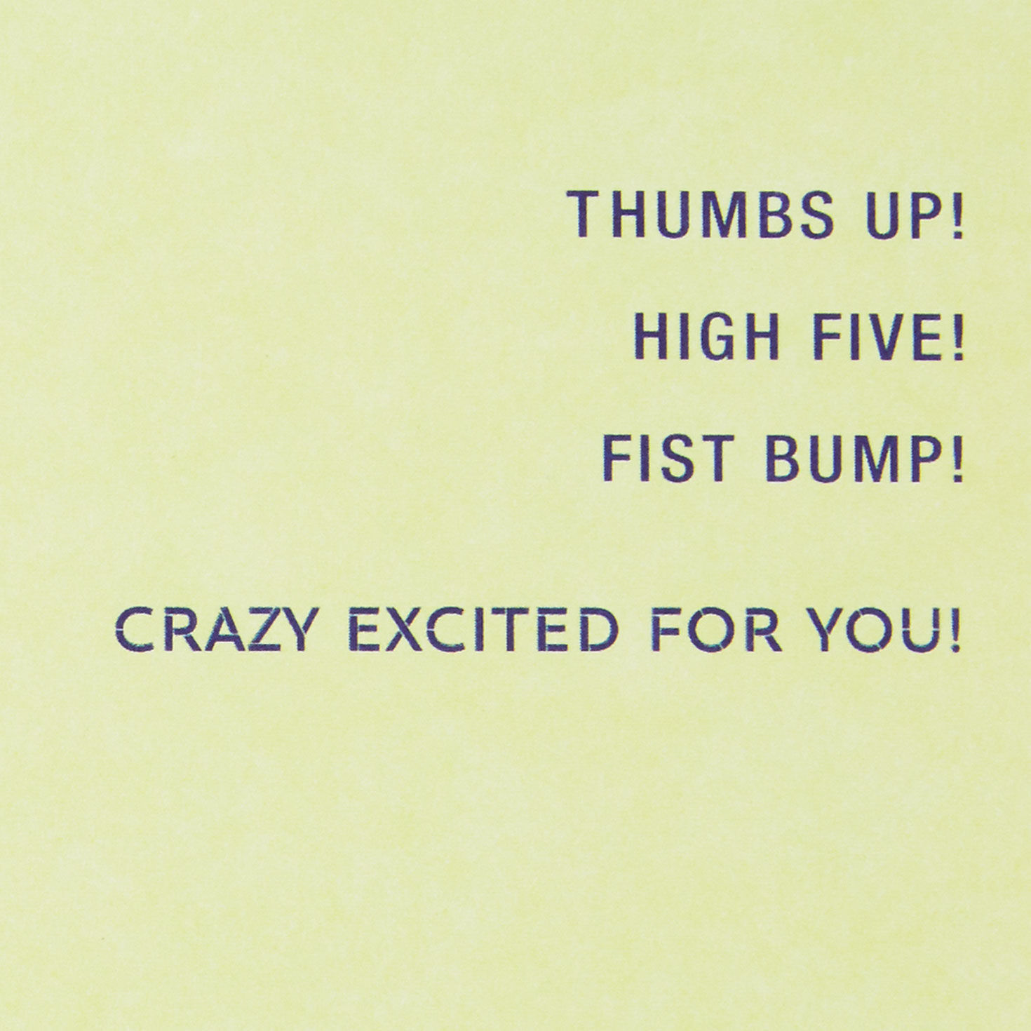 Woo Hoo Exclamation Points and Confetti Congratulations Card, , large image number 2