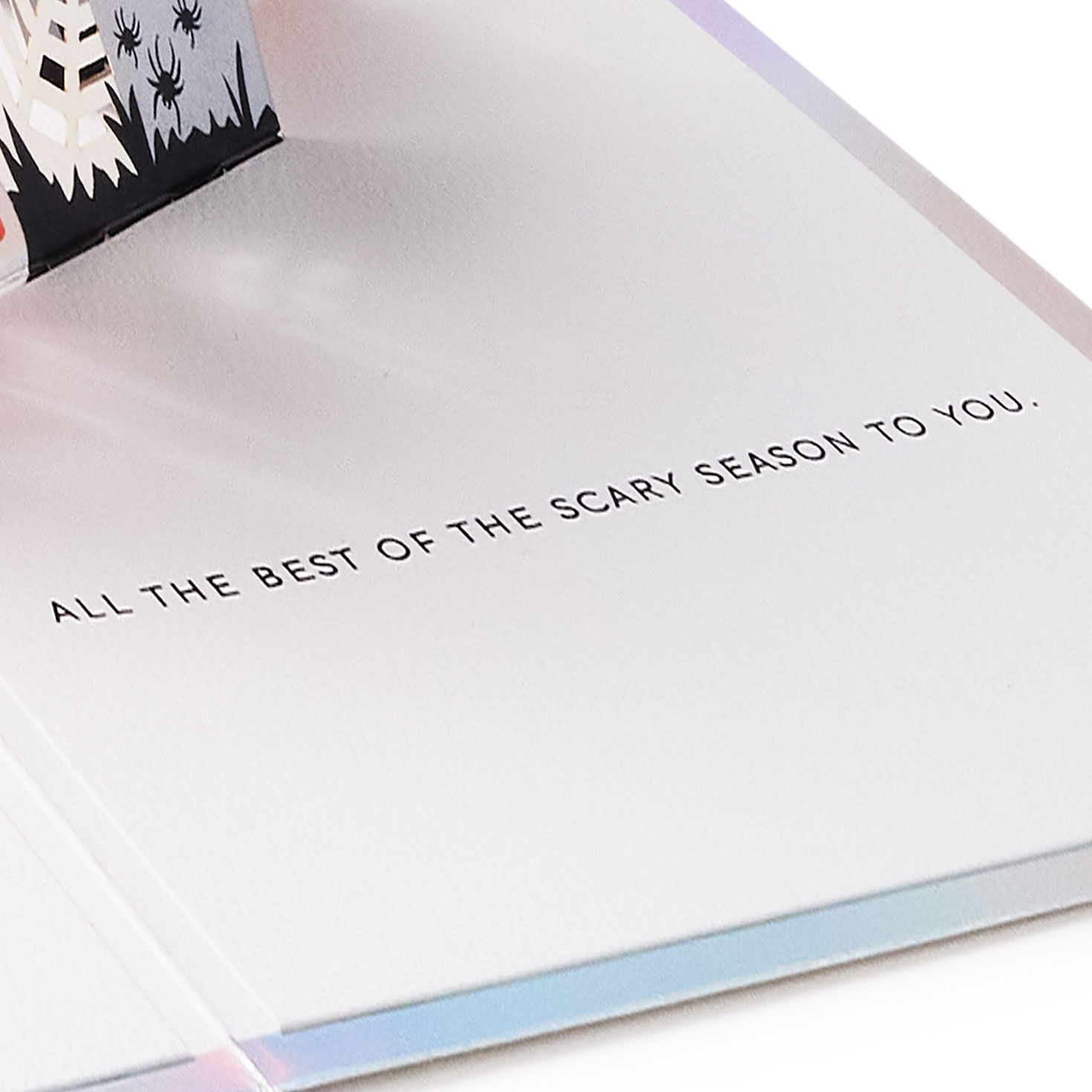 Spooky Happy Halloween Scene 3D Pop-Up Card sentiment image number 3