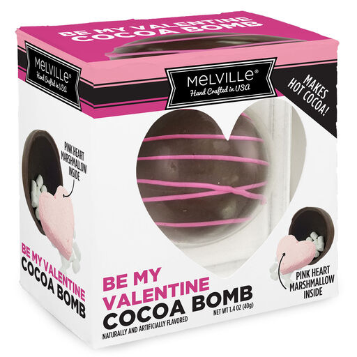 Melville Candy Be My Valentine Cocoa Bomb, 