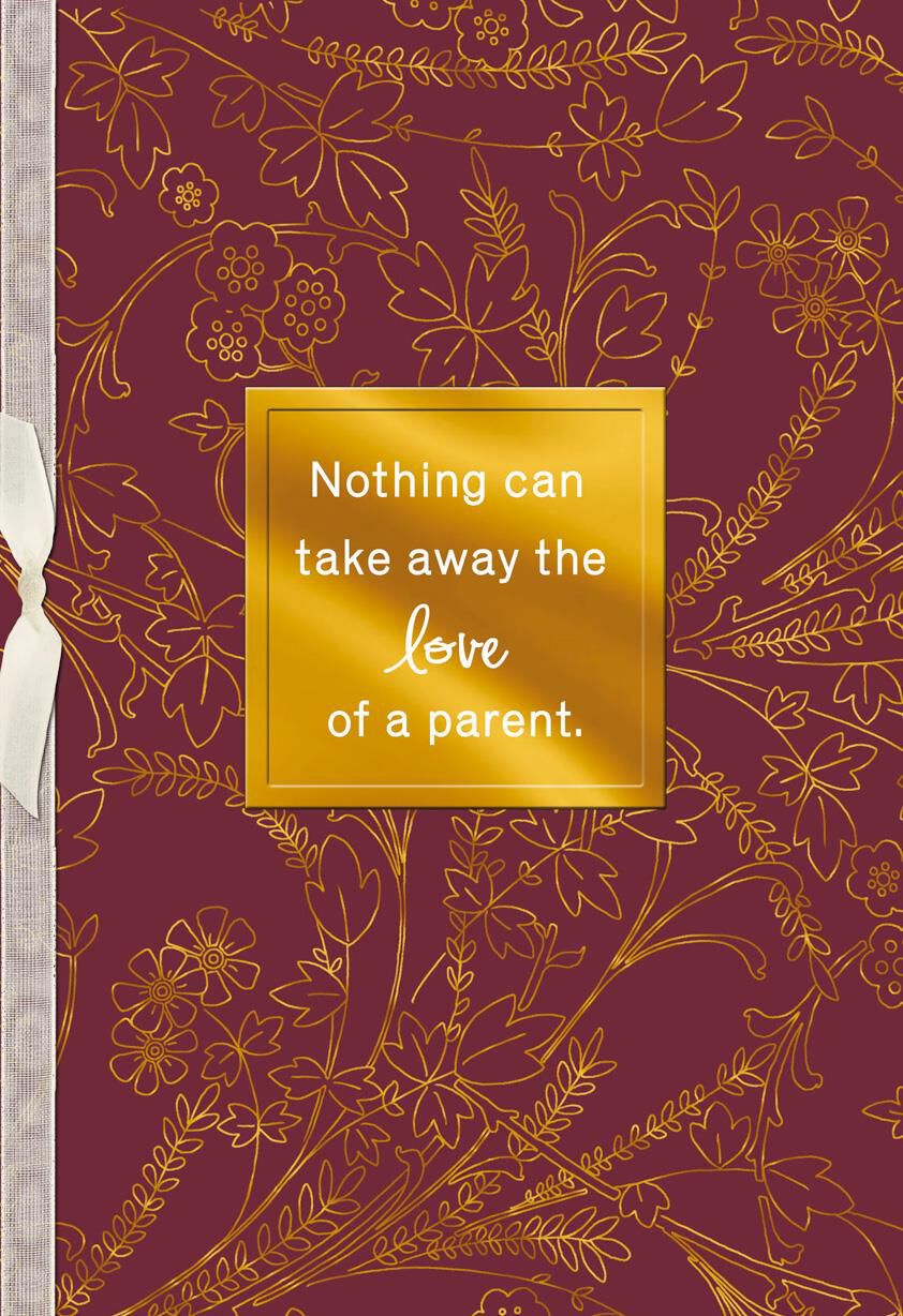 Love of a Parent Sympathy Card