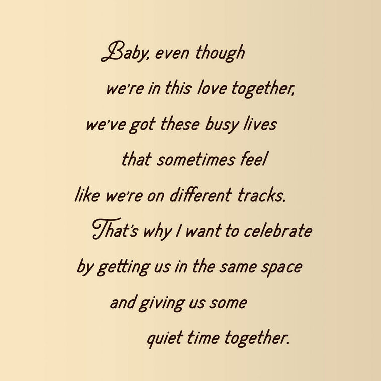 Ornaments and Snowflakes Romantic Christmas Card Sentiment image number 2