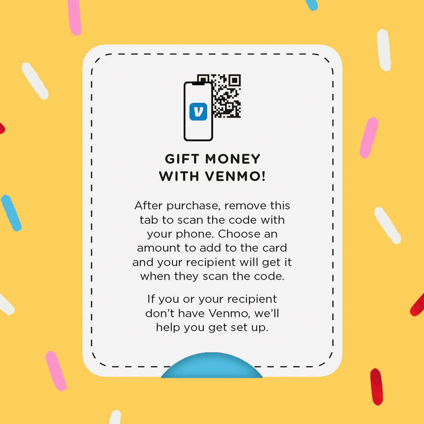 Treat Yourself Ice-Cream Cone and Confetti Venmo Birthday Card for only USD 4.99 | Hallmark