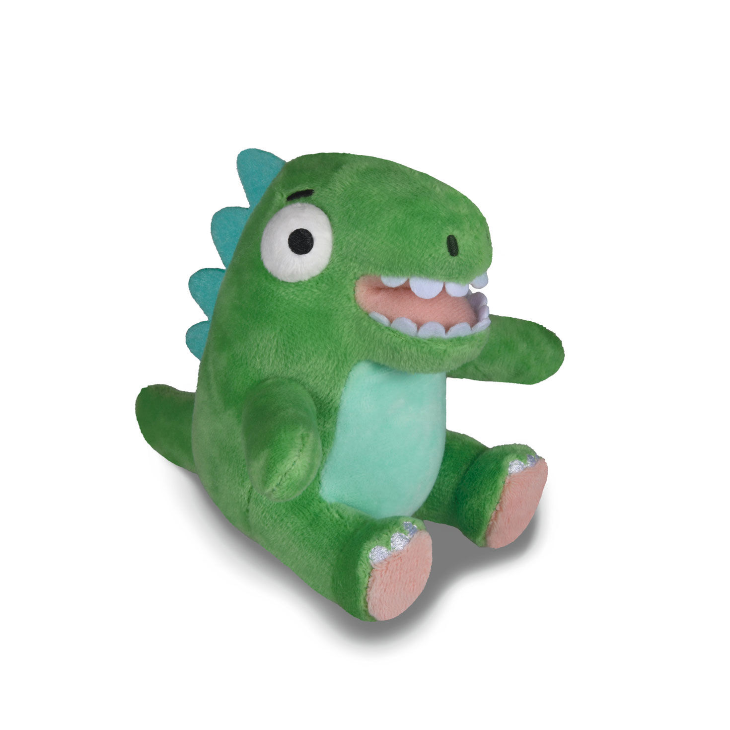 Little Green Dinosaur Plush Gift Card Holder, 4"