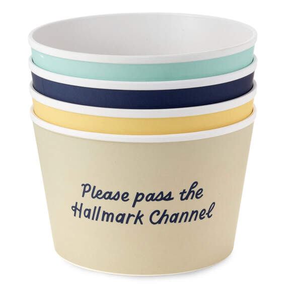Hallmark Channel Popcorn Bowls, Set of 4