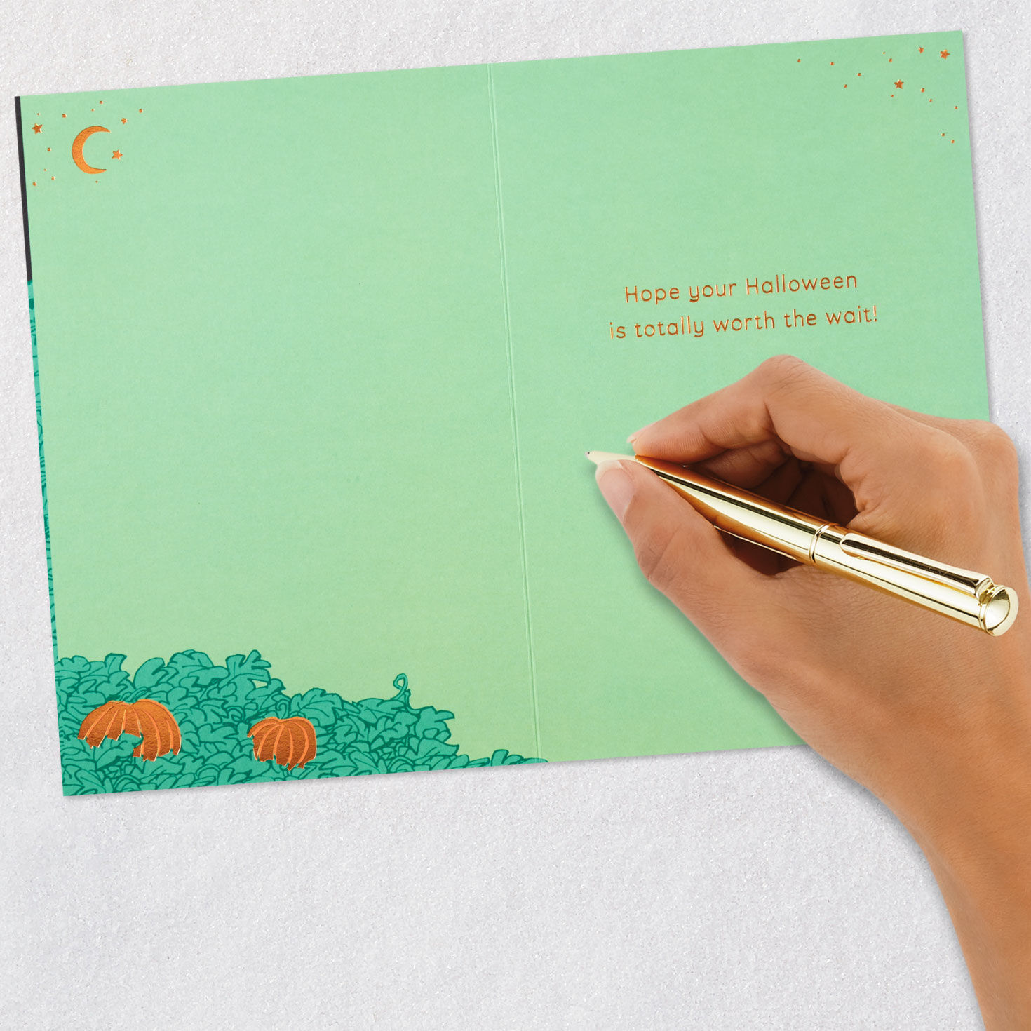 Peanuts® Welcome Great Pumpkin Halloween Card for only USD 3.29 | Hallmark