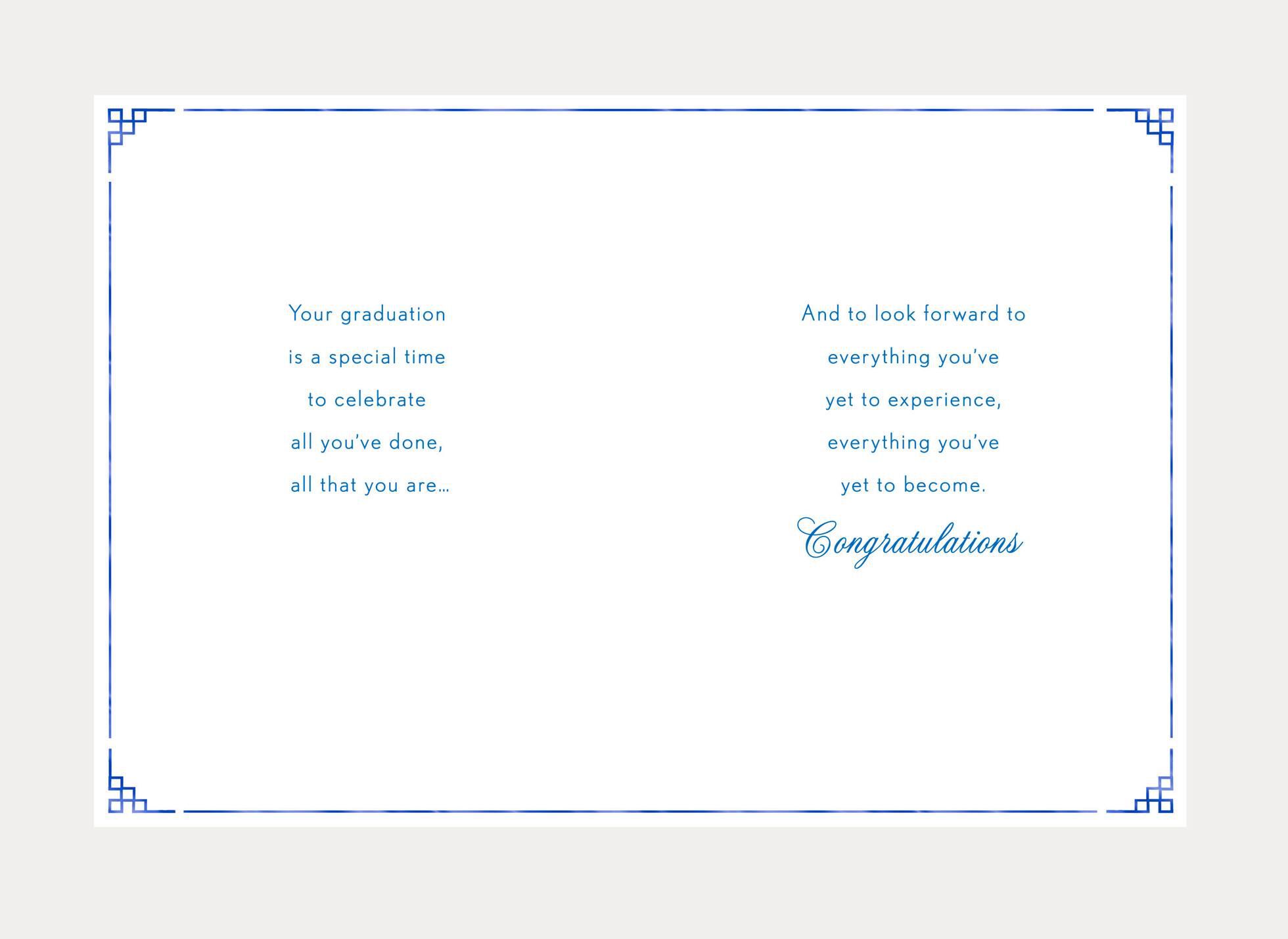 Snapshot Moment Graduation Card