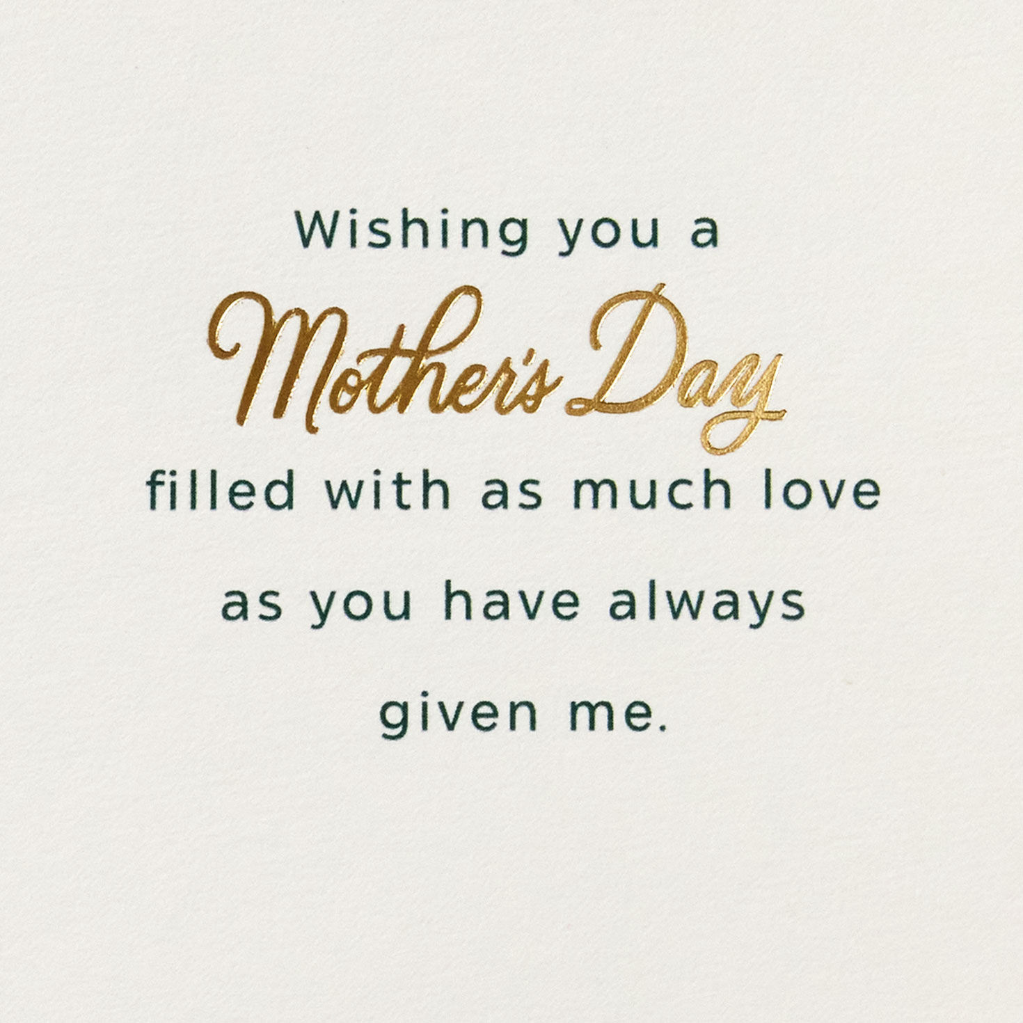 Floral Border Lacey Chabert Mom Mother's Day Card Sentiment image number 3