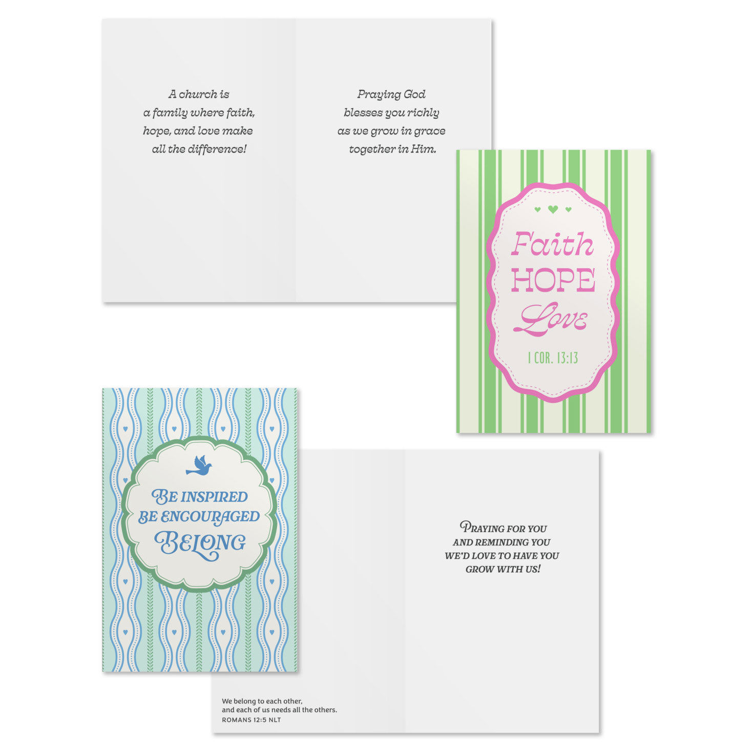 Hope DaySpring Church Welcome Cards Assortment Card Front with Sentiment image number 4